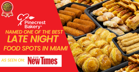 Sweet News: Pinecrest Bakery Named One of Miami’s Best Late-Night Food Spots!