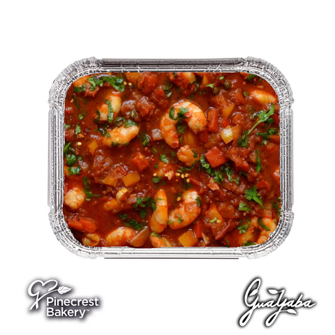 Guayaba Catering: Enchilado de camarones