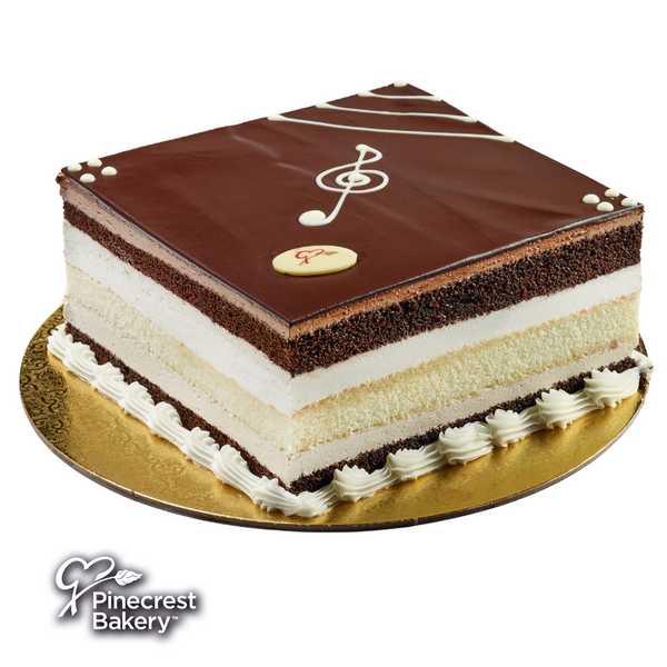 Rich's 5 Inch Chocolate Fudge Double Layer Cake Case
