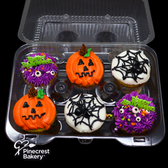 Halloween: Cream Filled Cupcakes 6-Pack