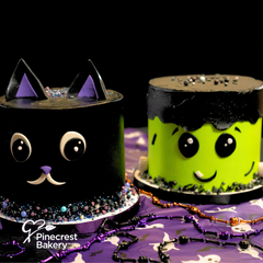 Halloween: Buttercream Cakes