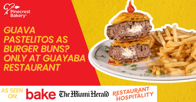 Guava Pastelitos as Burger Buns? Only at Guayaba Restaurant