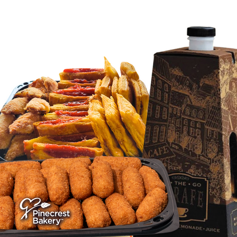 25 Pastelitos, 25 Croquetas, Add Carafe