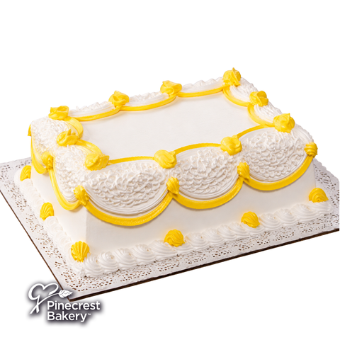 Gourmet Cake: Merengue Clasico (Yellow)