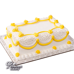 Gourmet Cake: Merengue Clasico (Yellow)