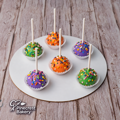 Halloween: Cake Pops with Sprinkles