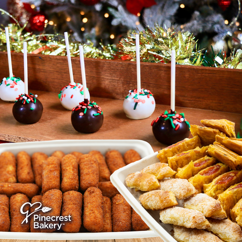 25 Pastelitos, 25 Croquetas, 6-Pack Christmas Cakepops