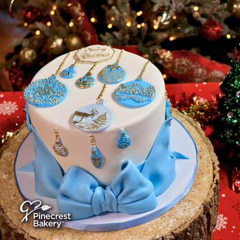 Christmas: Fondant Cakes Decorated