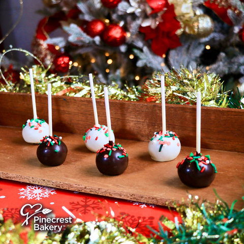 Christmas: Sprinkle Cake Pops 6-Pack