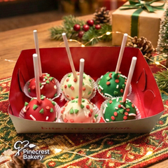 Christmas: Sprinkle Cake Pops 6-Pack
