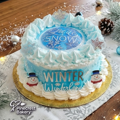 Christmas: Merengue Cakes Decorated