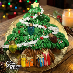 Christmas: Pine Tree Cupcake Cake