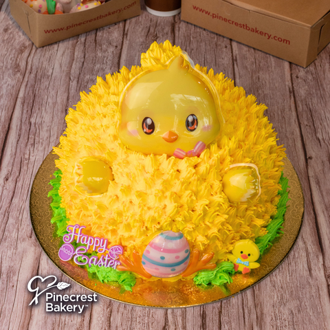 Easter Merengue Half Cake