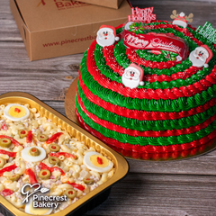 Christmas: Ensalada Fria + cake