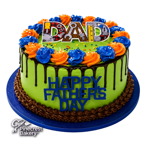 Father's Day Merengue Cakes: Dad Cake tools
