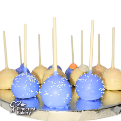 Father's Day Cake Pops with Sprinkles