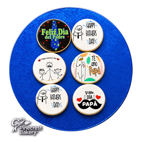 Father's Day Cookies Sugar Print