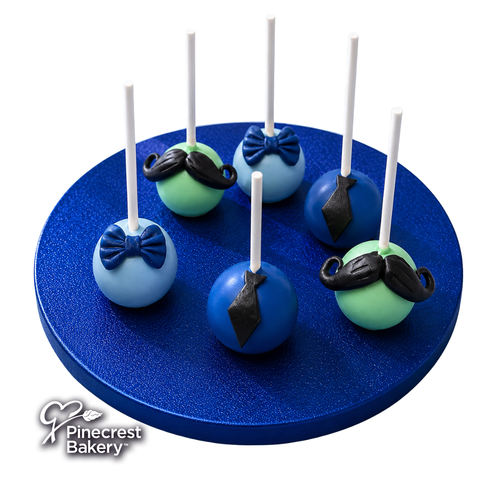 Father's Day Special Cake Pops: Mustache Theme