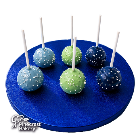 Father's Day Cake Pops with Sprinkles