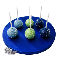 Father's Day Cake Pops with Sprinkles