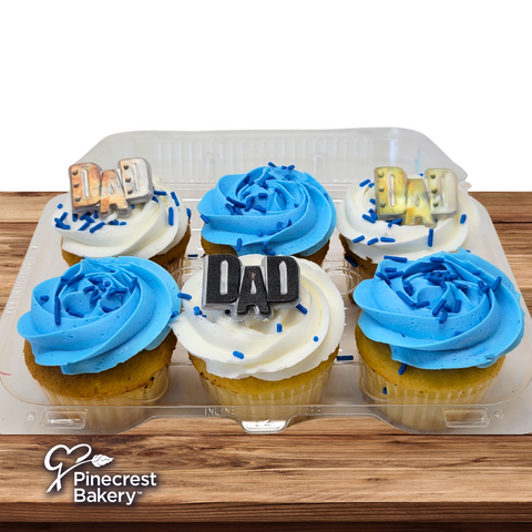 Father's Day Cupcakes 6-Pack