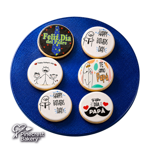 Father's Day Cookies Sugar Print