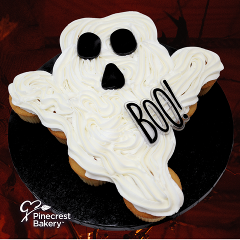 Halloween Ghost Cupcake Cake