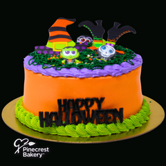 Halloween Merengue Cake, 6-Pack of cupackes and cookies