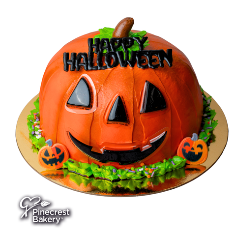 Halloween: Pumpkin Merengue Cake