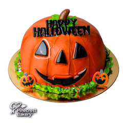Halloween: Pumpkin Merengue Cake
