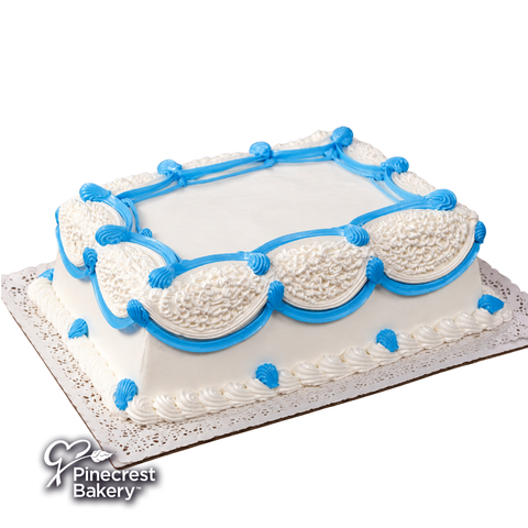 Gourmet Cake: Merengue Clasico (Blue)
