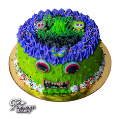 Halloween: Monster Merengue Cake