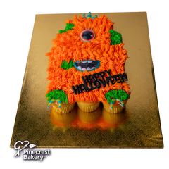 Halloween: Little Monster Cupcake Cake (Filled)