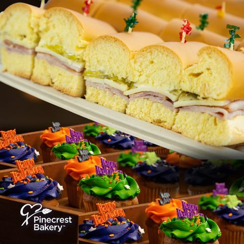 25 Bocadito Lazca and 12-Pack Halloween cupackes