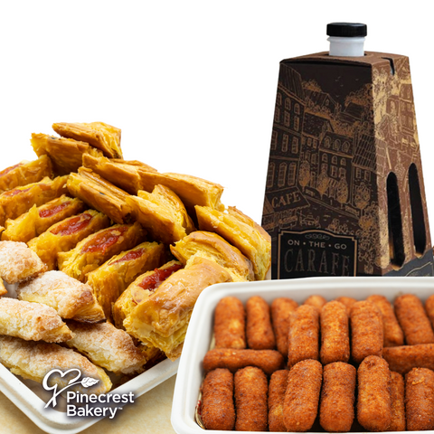 25 Pastelitos, 25 Croquetas, Add Carafe