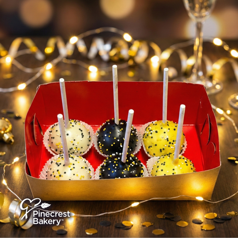 New Year: Sprinkle Cake Pops