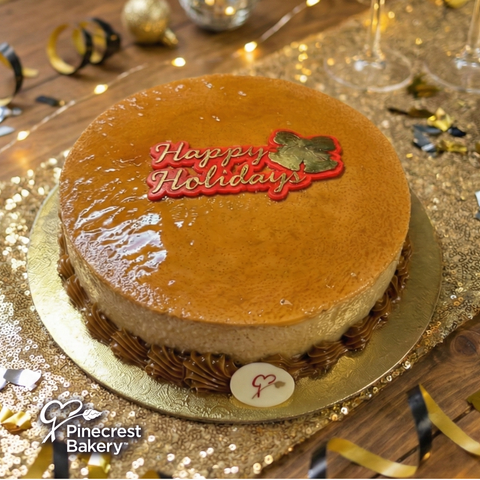 New Year: Pumpkin Flan Cheesecake