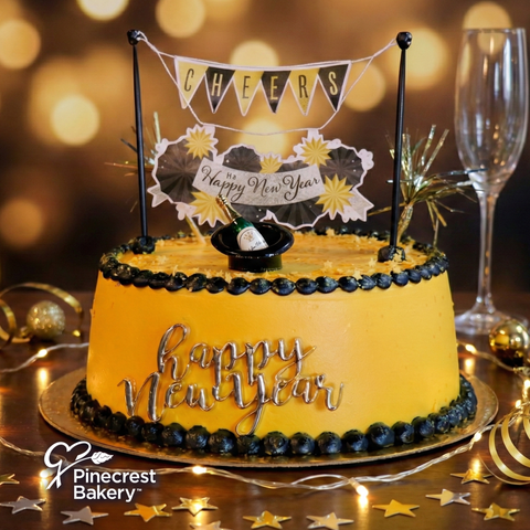 New Year: Merengue Cake