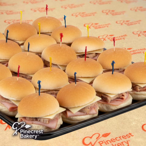 Party Platter Sandwiches: Mini Cubano
