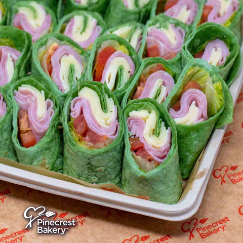 Party Platter Sandwiches: Wraps