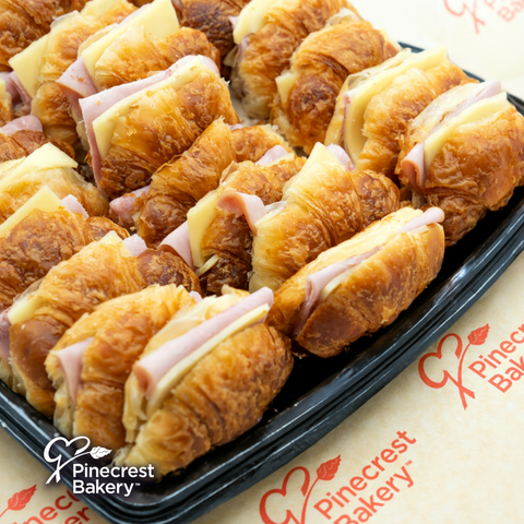 Party Platter Sandwiches: Croissants | Ham Cheese