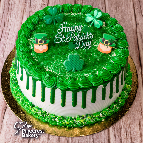 Saint Patrick's Day: Merengue Cake