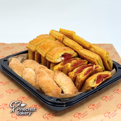 Party Platter Pastelitos: Assorted Mini (Guava, Cheese, Beef, Guava Cheese)