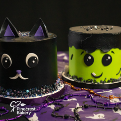 Halloween Buttercream Cakes