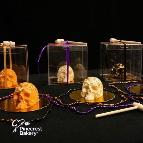 Halloween Chocolate Skull Bombs