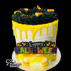 Halloween Buttercream Cakes