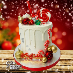 Christmas: Buttercream Cakes Decorated