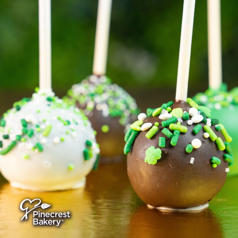 Saint Patrick's Day: Sprinkle Cake Pops