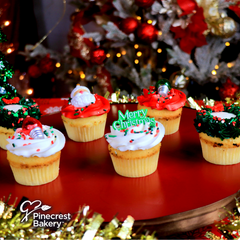 Christmas: Merengue Cupcakes Pack of 6