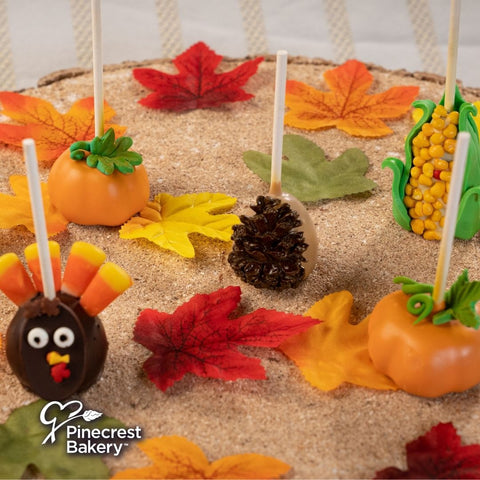 *New* Thanksgiving: Fall Fondant Cake Pops Pack